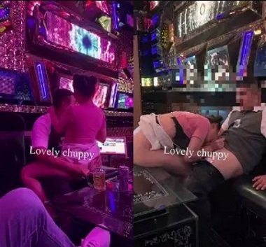 Chơi em sung sướng tại quán hát