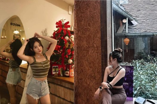 Em đóng vai tuần lộc để anh làm tình