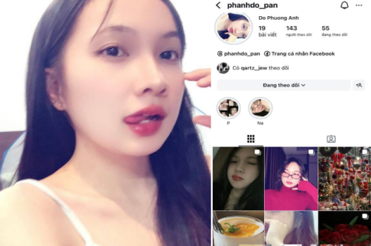 Hoàng Khánh Ngân UEH bím trần không tí lông