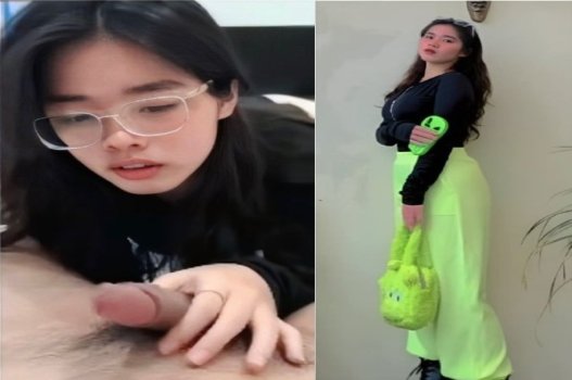 Nữ sinh thể thao thèm thổi kèn